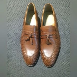 Men's brown leather shoes